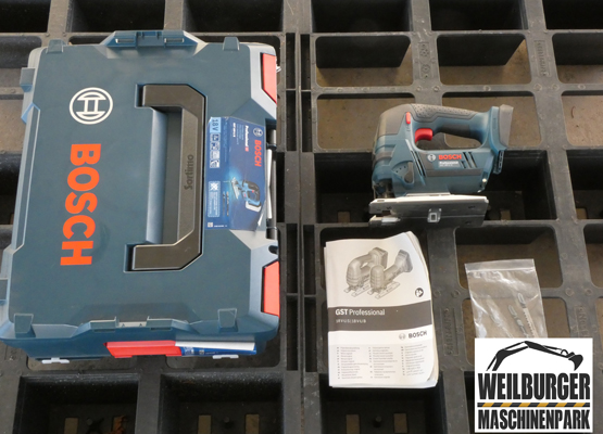 18V Akku Stichsäge Pendelhubsäge mieten - Bosch GST18V-LIB